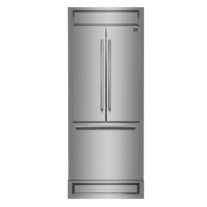 ProductForno Gallipoli 30-Inch French Door Refrigerator, 17.5 cu.ft Capacity