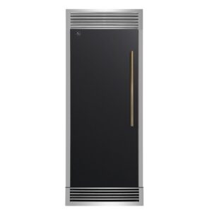 Forno Maderno 28" Built-In Convertible Refrigerator in Black, 13.6 cu.ft.