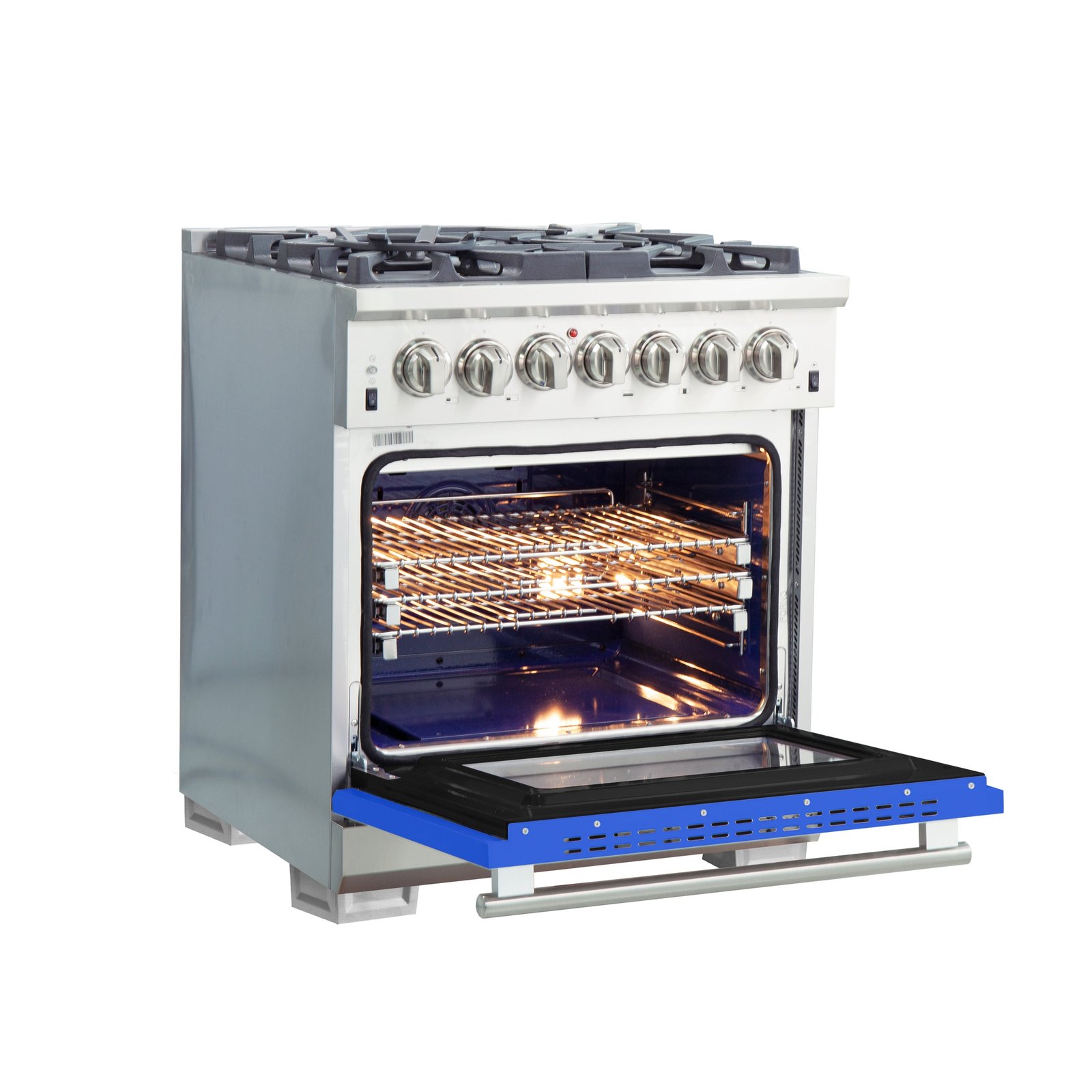 Dual-Fuel_FFSGS6187-30BLU_angle-open-blue-door.jpg