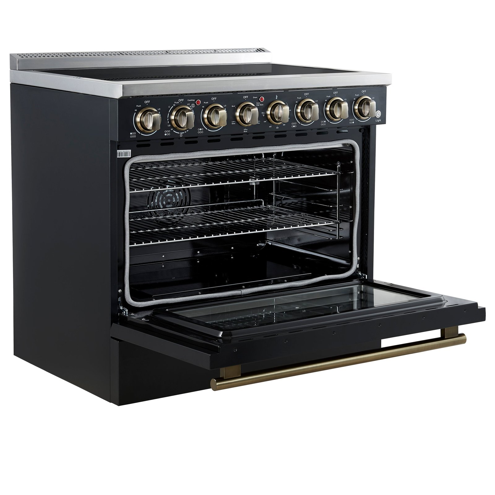 Electric-Range_FFSEL6011-36BLK_V1_9_Left-Angle-Door-Open_04-03-2025.jpg