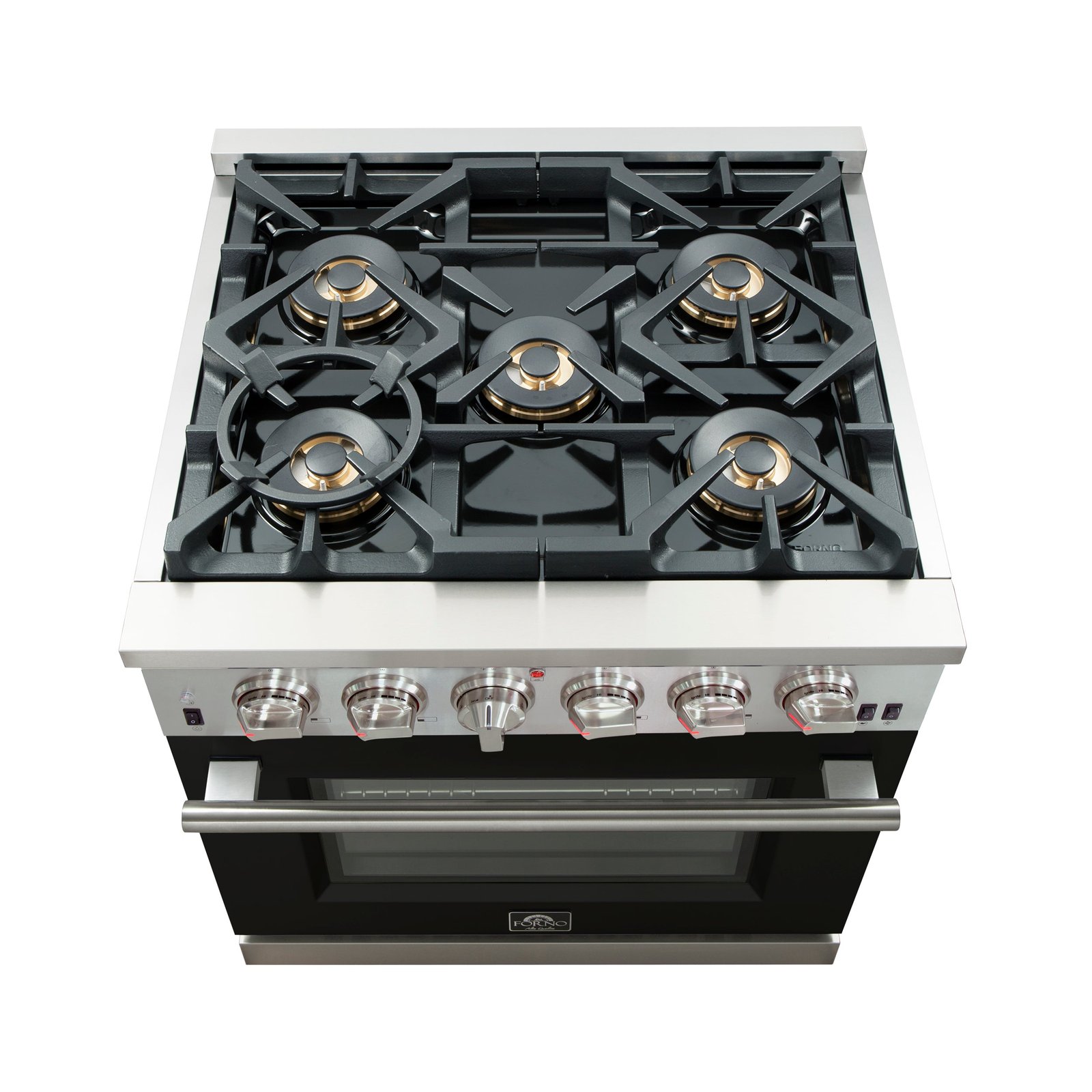 Gas-Range_FFSGS6260-30BLK_cooktop-black-door_2025-10-16.jpg