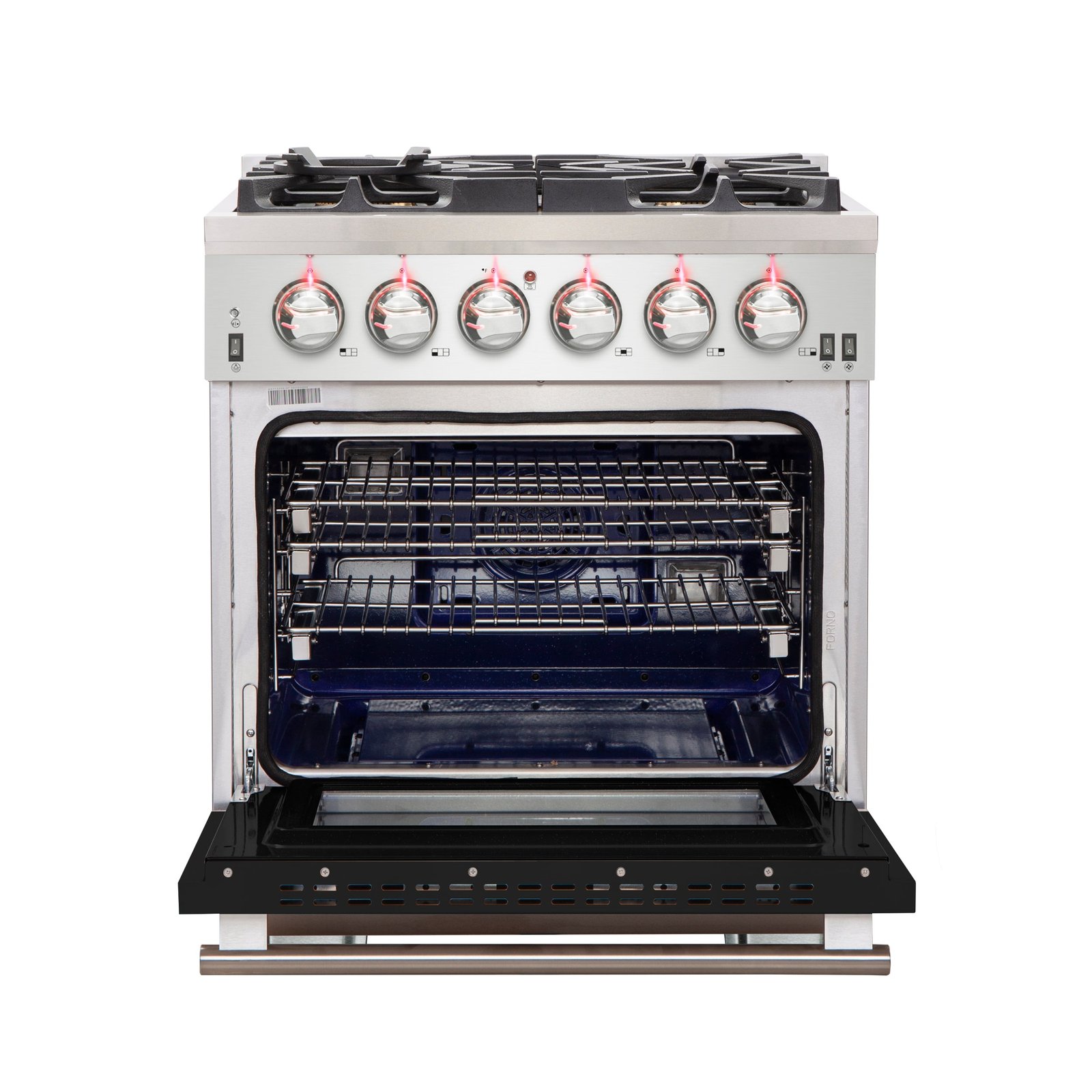 Gas-Range_FFSGS6260-30BLK_front-open-black-door_2025-10-16.jpg