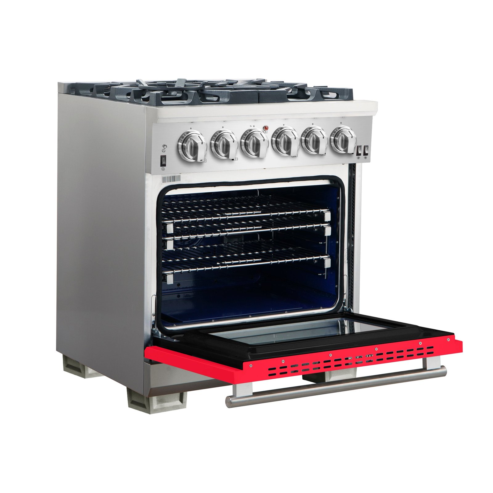 Gas-Range_FFSGS6260-30RED_angle-open-red-door_2025-10-17.jpg
