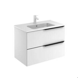 Royo Unit 32" Mio 2dr Matt White / Black Handle