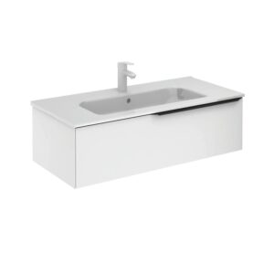 Royo Unit 40" Mio 1dr Matt White / Black Handle
