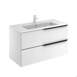 Royo Unit 40" Mio 2dr Matt White / Black Handle
