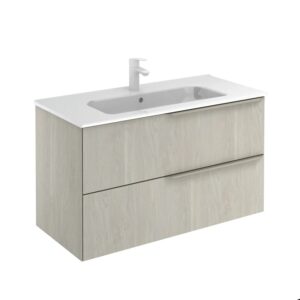 Royo Unit 40" Mio 2dr White Oak / Sand Handle