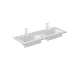 Royo Sky 48" Gel Coat Washbasin - 2 Bowls